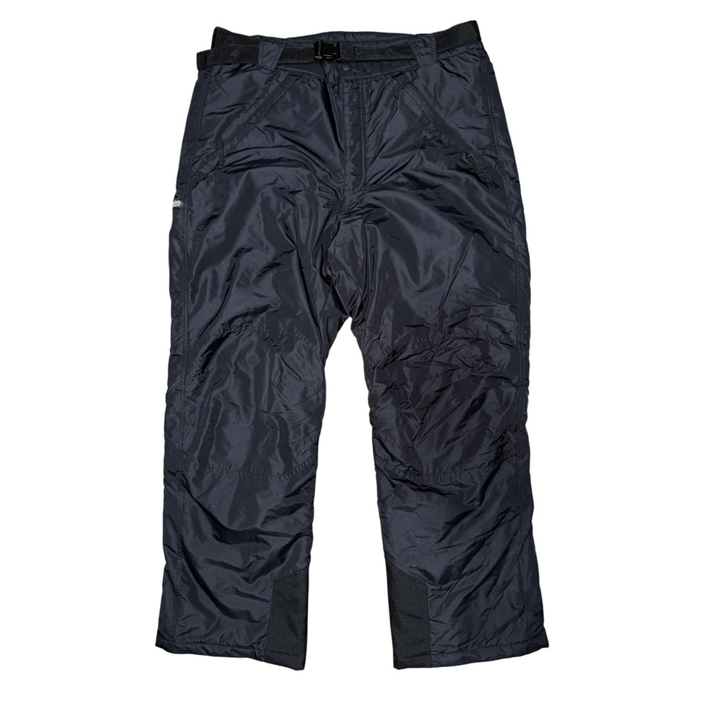 Vintage 90s Columbia Black Snow Pants Ski Winter Gorpcore Snowboard